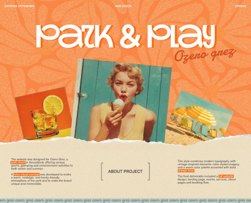 Park and Play Ozero Grez project preview